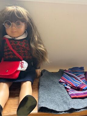 Vintage 1990s American Girl Molly Doll + Original Accessories | Pleasant Company